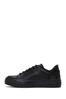 Kadın Siyah Deri Sneaker | Derimod Kadın Siyah Deri Sneaker | Derimod