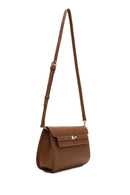 Women's Tan Long Strap Crossbody Bag | Derimod Women's Tan Long Strap Crossbody Bag | Derimod