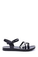 Women's Silver Detailed Sandals | Derimod Women's Silver Detailed Sandals | Derimod