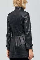 Cassandra Women's Leather Jacket | Derimod Cassandra Women's Leather Jacket | Derimod