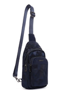 Men's Navy Blue Crossbody Bag | Derimod Men's Navy Blue Crossbody Bag | Derimod