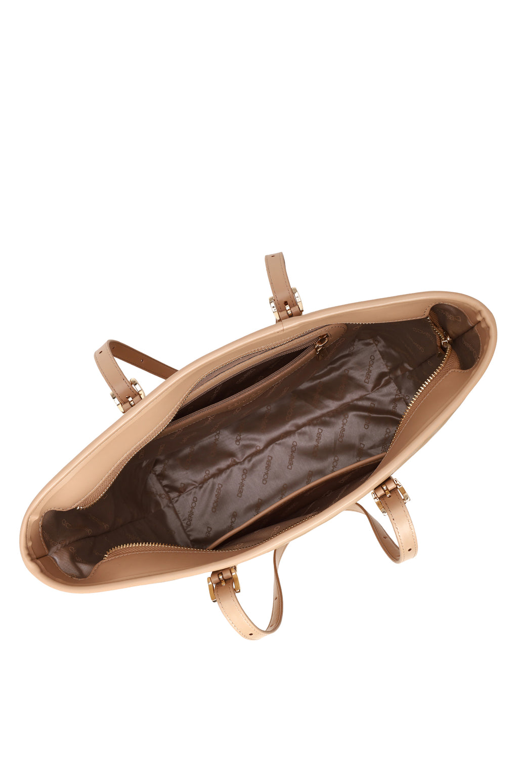 Kadın Bej Baskılı Omuz Çantası