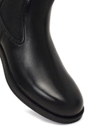 Men's Black Leather Chelsea Boot | Derimod Men's Black Leather Chelsea Boot | Derimod