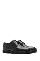 Men's Black Laced Leather Classic Shoes | Derimod Men's Black Laced Leather Classic Shoes | Derimod