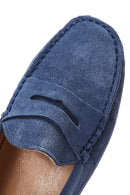 Kadın Deri Süet Loafer | Derimod Kadın Deri Süet Loafer | Derimod