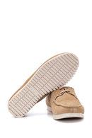 Women's Leather Suede Loafer | Derimod Women's Leather Suede Loafer | Derimod
