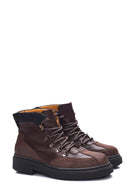 Men's Leather Casual Boots | Derimod Men's Leather Casual Boots | Derimod