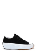 Women's Black Thick Soled Sneaker | Derimod Women's Black Thick Soled Sneaker | Derimod