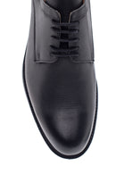 Men's Black Leather Classic Shoes | Derimod Men's Black Leather Classic Shoes | Derimod