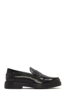Erkek Siyah Deri Loafer | Derimod Erkek Siyah Deri Loafer | Derimod