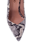 Women's Snakeskin Patterned Stiletto | Derimod Women's Snakeskin Patterned Stiletto | Derimod