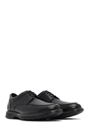 Men's Black Lace-up Leather Casual Shoes | Derimod Men's Black Lace-up Leather Casual Shoes | Derimod
