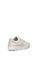 Geox Erkek Beyaz Spherica Ecub-1 Deri Sneaker | Derimod Geox Erkek Beyaz Spherica Ecub-1 Deri Sneaker | Derimod