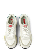 Camper Women's Beige Drift Leather Sneaker | Derimod Camper Women's Beige Drift Leather Sneaker | Derimod