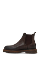 Male Brown Leather Chelsea Boots | Derimod Male Brown Leather Chelsea Boots | Derimod