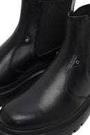Men's Black Leather Chelsea Boot | Derimod Men's Black Leather Chelsea Boot | Derimod