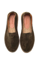 Men's Leather Suede Espadrilles | Derimod Men's Leather Suede Espadrilles | Derimod