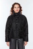 Copenhagen Women's Black Softwear Coat | Derimod Copenhagen Women's Black Softwear Coat | Derimod