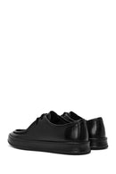 Men's Black Lace-up Leather Casual Shoes | Derimod Men's Black Lace-up Leather Casual Shoes | Derimod