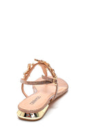 Women's Stone Detailed Sandals | Derimod Women's Stone Detailed Sandals | Derimod