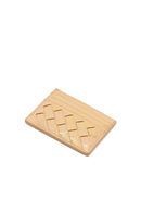Woman Gold Braided Card Holder | Derimod Woman Gold Braided Card Holder | Derimod