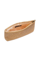 Women's Gold Stone Portfolio Bag | Derimod Women's Gold Stone Portfolio Bag | Derimod