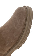Men's Beige Leather Boots | Derimod Men's Beige Leather Boots | Derimod