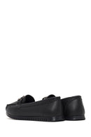 Women's Black Buckle Loafer | Derimod Women's Black Buckle Loafer | Derimod