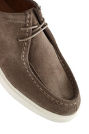 Men's Beige Suede Leather Casual Shoes | Derimod Men's Beige Suede Leather Casual Shoes | Derimod