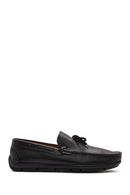 Erkek Siyah Püsküllü Deri Loafer | Derimod Erkek Siyah Püsküllü Deri Loafer | Derimod