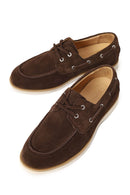 Male Brown Lace-up Suede Casual Shoes | Derimod Male Brown Lace-up Suede Casual Shoes | Derimod