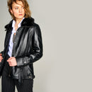 Suzy Women's Leather Jacket | Derimod Suzy Women's Leather Jacket | Derimod