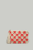 Women's Portfolio with Flower Detail | Derimod Women's Portfolio with Flower Detail | Derimod