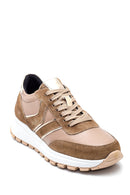 Kadın Deri Süet Detaylı Sneaker | Derimod Kadın Deri Süet Detaylı Sneaker | Derimod