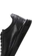 Erkek Siyah Deri Sneaker | Derimod Erkek Siyah Deri Sneaker | Derimod