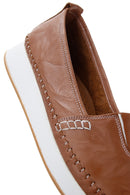 Kadın Taba Deri Comfort Loafer | Derimod Kadın Taba Deri Comfort Loafer | Derimod
