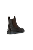 Geox Men's Brown Tiberio Leather Chelsea Boots | Derimod Geox Men's Brown Tiberio Leather Chelsea Boots | Derimod