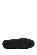 Erkek Siyah Süet Deri Loafer | Derimod Erkek Siyah Süet Deri Loafer | Derimod