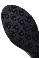 Erkek Siyah Kalın Tabanlı Deri Casual Sneaker | Derimod Erkek Siyah Kalın Tabanlı Deri Casual Sneaker | Derimod