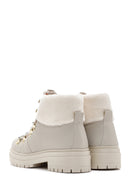 Women's Beige Casual Boots | Derimod Women's Beige Casual Boots | Derimod