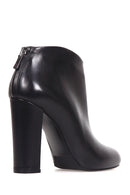 Women's Vidala Leather Bootie | Derimod Women's Vidala Leather Bootie | Derimod