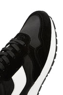 Men's Black Lace-up Leather Sneaker | Derimod Men's Black Lace-up Leather Sneaker | Derimod