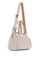 Woman Cream Long Strap Shoulder Bag | Derimod Woman Cream Long Strap Shoulder Bag | Derimod