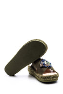 Kadın İncili Espadril Terlik | Derimod Kadın İncili Espadril Terlik | Derimod