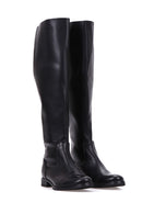 Women's Stretch Leather Boots | Derimod Women's Stretch Leather Boots | Derimod