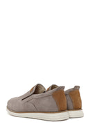 Men's Mink Nubuck Leather Casual Loafer | Derimod Men's Mink Nubuck Leather Casual Loafer | Derimod