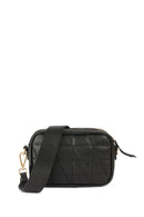 Geox Women's Black Narcisia Leather Shoulder Bag | Derimod Geox Women's Black Narcisia Leather Shoulder Bag | Derimod