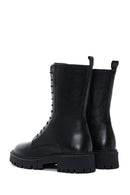 Women's Leather Lace-Up Boots | Derimod Women's Leather Lace-Up Boots | Derimod