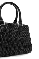 Women's Black Long Strap Quilted Handbag | Derimod Women's Black Long Strap Quilted Handbag | Derimod