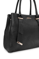 Woman Black Long-Strap Casual Shoulder Bag | Derimod Woman Black Long-Strap Casual Shoulder Bag | Derimod